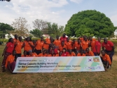 아프리카 우간다 쿠미 지역 사회개발을 위한 워크숍 단체사진