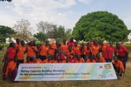 아프리카 우간다 쿠미 지역 사회개발을 위한 워크숍 단체사진