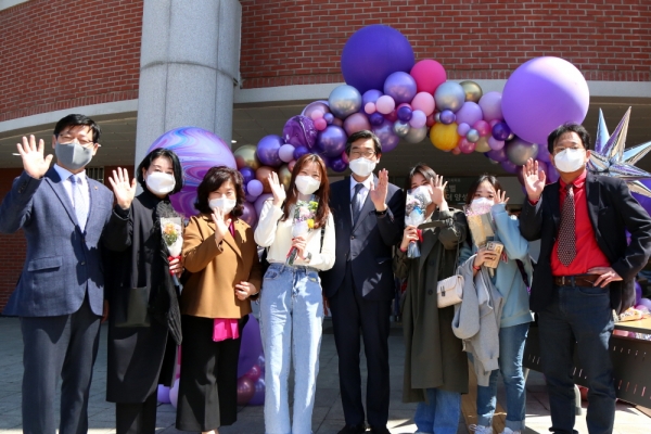 한신대 신입생 학교 방문