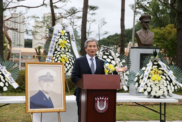 목원대 윌리엄 해밀턴 쇼 대위 전사 71주기 추모예배