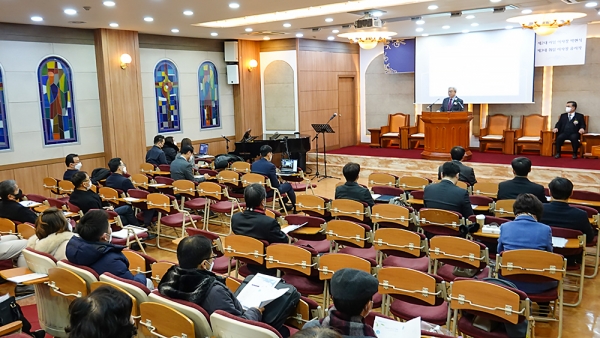 통일소망선교회 이사장 이·취임 감사예배 및 제8회 총회