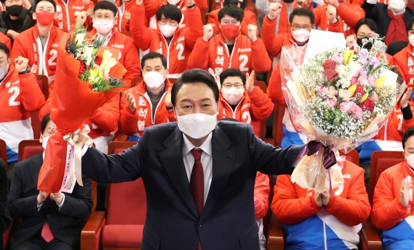 윤석열 대한민국 제20대 대통령 당선인 