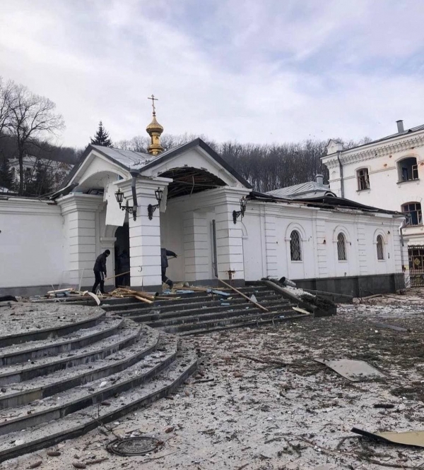 러시아 공습 우크라이나 정교회 