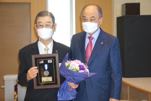 USNDC한국명예여단 자랑스런 호국 보훈 인물 시상식 