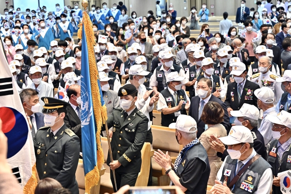 제72주년 한국전쟁 참전용사 초청 보은 및 6.25 상기 기도회