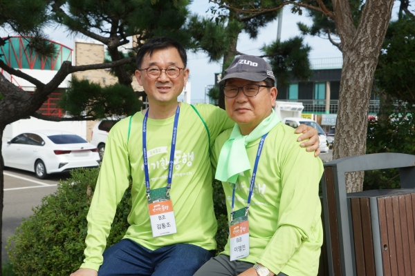 신장기증인 이영천 집사를 만난 김동조 목사
